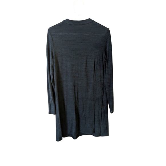 Mock neck A-line dress hunter green SZ M - Picture 2 of 3